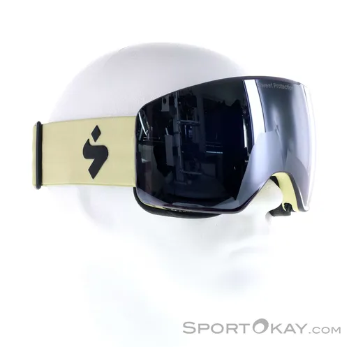 Sweet Protection Connor RIG Reflect Skibrille - Beige - Einheitsgröße - Hochwertige Ski- und Snowboardbrille mit RIG-Technologie für optimale Sicht und Komfort auf der Piste. Ideal für alle Wintersportler.