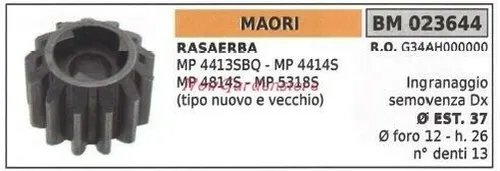 Getriebe Semovenza DX MAORI Rasenmäher Tosaerba Tagliaerba MP 4413SBQ 023644