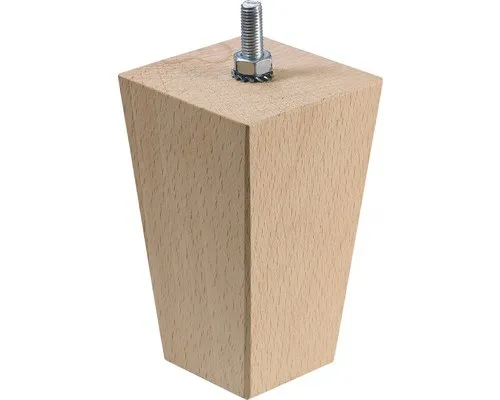 Möbelfuss Vasio vierkant 70 x 120 mm buche
