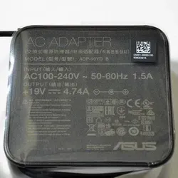 ASUS 0A001-00055100 Netzteil 90 W Schwarz - Hochwertiges Indoor-Netzteil für ASUS Notebooks, mit einer Ausgangsleistung von 90 W und breiter Kompatibilität zu zahlreichen Modellen.