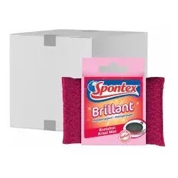 Spontex Brillant  Reinigungspad kratzfrei 19321019 , 1 Karton = 12 Packungen
