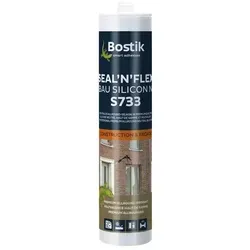 Bostik S733 Seal ́N ́Flex Bau Silicon lichtgrau / hellgrau 300 ml