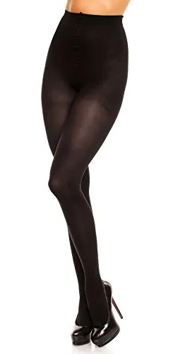 GLAMORY Damen 70 Stützstrumpfhose-black-44-46