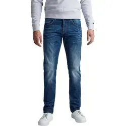 PME LEGEND Straight-Jeans blau 28/30 - Jeans in modern vintage blue, aus 93% Baumwolle für hohen Tragekomfort und pflegeleicht bei 30°C, ideal für lässige Looks.
