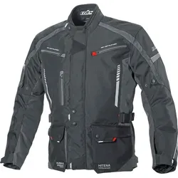 Büse Torino II Textiljacke schwarz/antrazit Herren 106 - Motorradjacke mit HUMAX® Klimamembran, wasser- und winddicht sowie atmungsaktiv. Ideal für Tourenfahrer, ausgestattet mit entnehmbarem Thermofutter und Sicherheitsprotektoren.