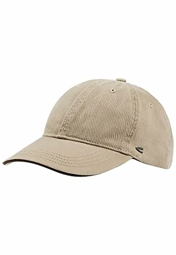 camel active Herren Cap Beige - Stylische 5-Panel Baseball Cap - Hochwertige 5-Panel Cap aus 100% Baumwolle mit verstellbarem Schnallenverschluss. Ideal für Outdoor-Aktivitäten, bietet sie Komfort und modernen Style in klassischen Farben.