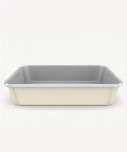 COFI 1453 Backform in Beige mit Keramik-Antihaftbeschichtung - 24 x 24 x 5 cm, (Packung 1-tlg), quadratisch, 24 x 24 x 5 cm, Ofenfest bis 290°C