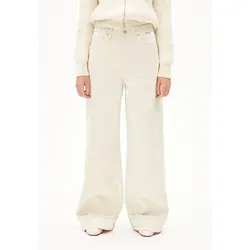 Armedangels Boyfriend-Jeans BLINAA Super Wide Jeans recycelte Baumwolle (Non-Stretch) High waist beige 27/32