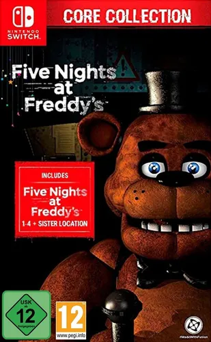 Five Nights At Freddy's: Core Collection - Nintendo Switch, spannendes Action Abenteuer für Fans, PEGI 12