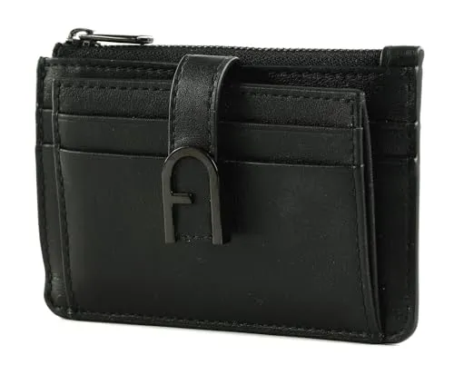 Furla Kartenetui Flow - Elegantes Etui aus 100% Leder mit vielen Fächern für Karten und Münzen, kompakt und stilvoll – Ihr praktischer Begleiter für den Alltag.