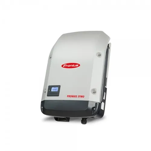 Fronius Symo 3.0-3-M Wechselrichter - 3-phasiger Wechselrichter mit 2 MPP-Trackern und 3 kW Leistung, ideal für effiziente Solarstromnutzung und einfache Kommunikation über Ethernet und WLAN.