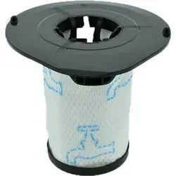AllSpares Aktivkohlefilter Schaumfilter Staubsaugerfilter geeignet für Rowenta Air Force All-in-One | Ersatz für ZR009002 | Ø53/100 x 90 mm - Silber/Schwarz