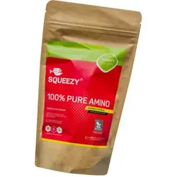 Squeezy 100% Pure Amino Powder 200 g - Geschmacksneutral - Protein Shakes & Muskelaufbau, reinste Aminosäuren für optimale Regeneration und Muskelaufbau ohne Zusatzstoffe.