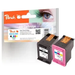Peach PI300-401 Druckkopf - HP NR.901XL SparPack - Tintenpatronen für HP OfficeJet, hochqualitative kompatible Tinte in Schwarz und Farben, ideal für gestochen scharfe Druckergebnisse und kosteneffizient.