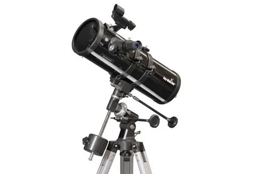 Skywatcher Teleskop N 114/1000 SkyHawk EQ-1 - Teleskop für Einsteiger mit 114mm Öffnung, ideal für die Beobachtung von Saturnringen und Jupiter-Monden. Leicht transportabel und einfach in der Handhabung.