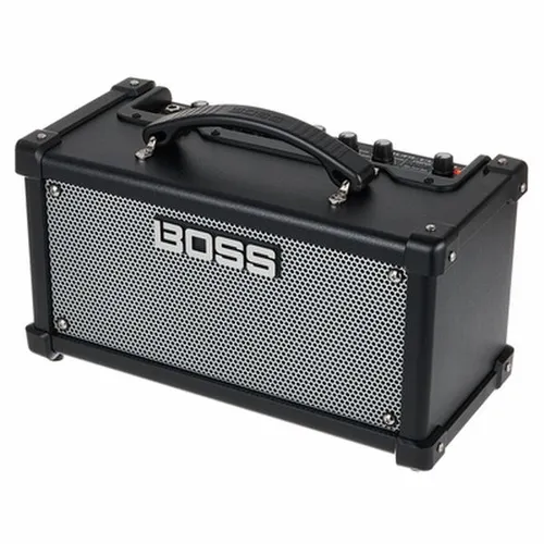Boss Dual Cube LX B-Stock - B-Stock Gitarrenverstärker mit 8 Verstärkertypen, 7 Effekten und integriertem Looper; ideal für vielseitige Nutzung zu Hause oder im Studio.