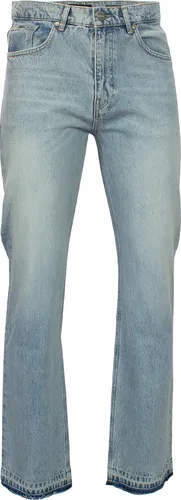 EightyFive Herren Open Hem Jeans Straight Fit 100% Baumwolle Größe 30