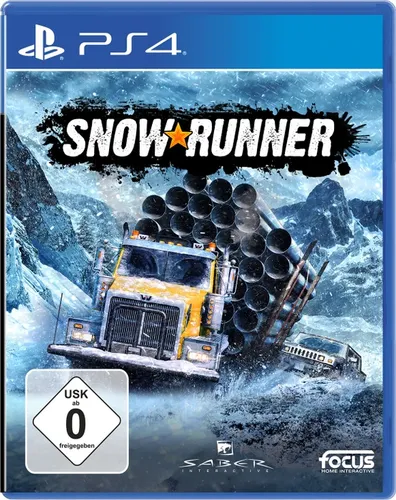 SnowRunner für PS4 - Offroad-Simulator der nächsten Generation - Games - Erlebe die fortschrittlichste Geländesimulation mit 40 leistungsstarken Fahrzeugen in einer ungezähmten, offenen Welt!
