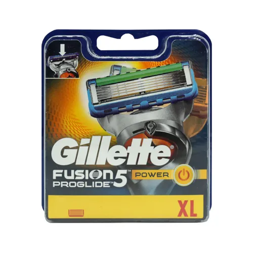 Gillette Proglide Power Rasierklingen - 4-12 Stück - Herren Rasierklingen mit 5 Klingen-Rasiersystem für eine gründliche und sanfte Rasur, kompatibel mit Gillette Fusion und Proglide, erhältlich in 4, 8 oder 12 Stück.
