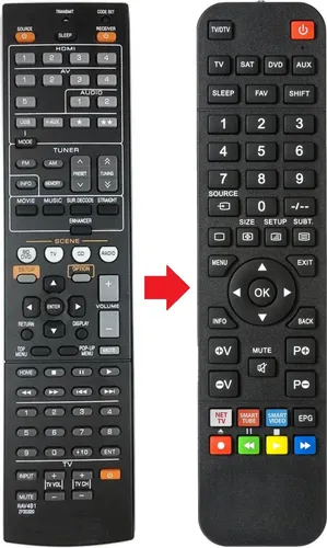 Fernbedienung passend für YAMAHA HTR-4067 | HTR-5066 | HTR4067