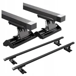 Dachgepäckträger für Ford Focus Mk II Schrägheck 3-Türer (2008-2011) - Universeller Dachgepäckträger für Ford Focus Mk II, ideal für zusätzlichen Stauraum. Robuste Konstruktion mit TÜV-Zertifikat, einfache Montage dank mitgeliefertem Zubehör.
