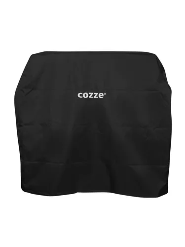 cozze Abdeckung 130x66x114 cm für Plancha und Außentisch - Grill und Zubehör, schützt Ihre Grillausrüstung optimal vor Regen und Feuchtigkeit, verlängert die Lebensdauer, aus robustem 600D Oxford-Gewebe, UV-beständig und wasserdicht.