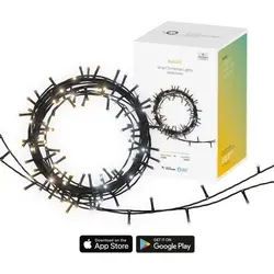 Hombli Lichterkette CCT - Smarte Weihnachtsbeleuchtung - Lichterketten für Außen & Innen, 20m lange, dimmbare Lichterkette, kompatibel mit Alexa und Google, für individuelle Lichtgestaltung von warm bis kalt.