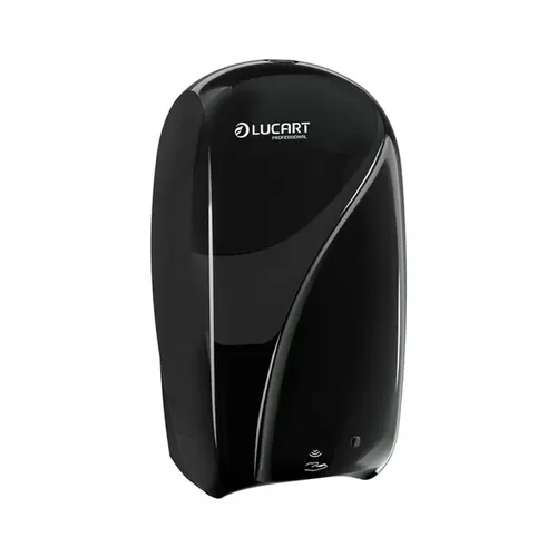 Seifenspender Identity Touch Free Soap 900, schwarz - Automatischer Seifenspender - Berührungsloser Seifenspender für hygienische Handreinigung. Mit praktischem LED-Indikator für den Batteriestatus und automatischer Dosierung von 0,67 ml. Ideal für den professionellen Einsatz.