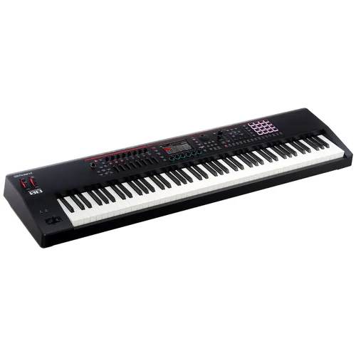 Roland Fantom-08 Synthesizer - 88-Tasten Keyboard Synthesizer mit gewichteten Tasten, ideal für professionelle Musiker und Produzenten, bietet herausragende Klangqualität und vielseitige Anschlussmöglichkeiten.