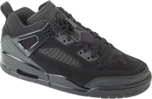 Nike Jordan Spizike Low "Black Cat" Schwarz - Größe 46 - Stylischer Sneaker für Herren, inspiriert von fünf legendären Jordan-Modellen. Der Spizike bietet einzigartigen Komfort und eine spannende Geschichte. Perfekt für jeden Anlass, ganzjährig tragbar.