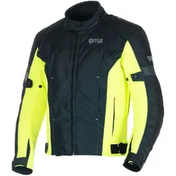 GMS Lagos wasserdichte Motorrad Textiljacke 3XL - Motorradjacke aus strapazierfähigem GERMADURA® 600D, wasserdicht und atmungsaktiv dank GERMATEX®-Membrane, ideal für sichere Fahrten bei jedem Wetter.
