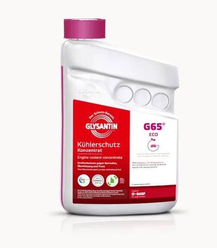 Glysantin Frostschutz G65® ECO BMB 100 - Hochwertiger Frostschutz für Kfz, schützt vor Frost und Korrosion, sorgt für optimale Motorleistung und verlängert die Lebensdauer.