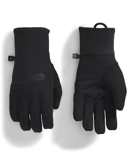 The North Face Mens Apex Insulated Etip Glove - TNF Black (JK3) S - Outdoor Handschuhe für Herren, isoliert und touch-kompatibel für einfache Handynutzung, mit griffiger Silikonhandfläche und wasserabweisendem Material für optimalen Komfort bei jedem Wetter.