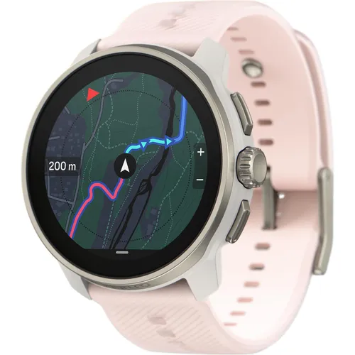 Suunto Race S - Gold/Rosa Sportuhr - Sportuhr mit elegantem Design und präzisem GPS, ideal für aktive Nutzer. Hochwertige Materialien und bis zu 120 Stunden Akkulaufzeit für ununterbrochene Trainingseinheiten.