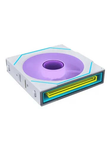 Lian Li UNI FAN SL-INF WIRELESS RGB 140mm Gehäuselüfter – PWM mit Reverse Blade Design - Hochwertiger 140-mm-Gehäuselüfter mit Reverse Airflow für optimale Kühlung und saubere Optik. Leiser Betrieb mit nur 28,6 dB(A) und kabellose Steuerung über L-Wireless Controller. Ideal für beeindruckende Show-Builds.