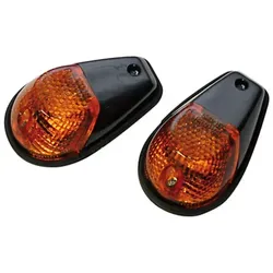 HIGHSIDER Smart Verkleidungsblinker Bulb Indicator Schwarz - HIGHSIDER Mini-Verkleidungsblinker mit robustem Kunststoffgehäuse in Schwarz. Ideal für die Frontmontage, E-geprüft. Kompakt und zuverlässig für dein Kfz.