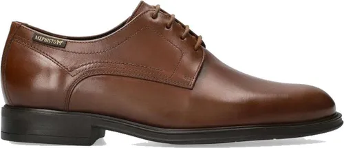 Mephisto Kevin Herren Halbschuhe - Braun - Größe 40 - Eleganter Herren-Derby mit 4-Loch-Schnürung, ideal für Business-Outfits. Aus hochwertigem Kalbleder gefertigt und mit SOFT-AIR-Technologie für hohen Tragekomfort ausgestattet. Perfekt für den täglichen Einsatz.