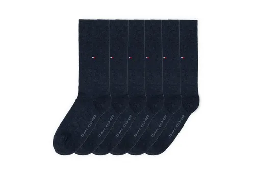 Tommy Hilfiger Socken TH MEN SOCK 6P ECOM (Packung, 6-Paar, 6 Paar) Gekämmte Baumwolle, atmungsaktiv, druckfreier Bund