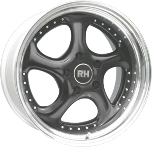RH Alurad Turbo P 8x18" ET69 - Hochglanzpolierte Felge - Felgen für sportliche Fahrzeuge, 5-Speichen-Design, leichte Aluminiumkonstruktion für optimale Performance und Stil.