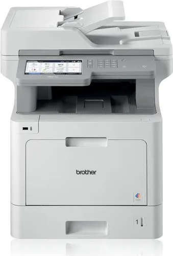 BROTHER MFC-L9570CDW Multifunction 4-in-1 Color Laser - Drucker mit WLAN, Duplexdruck und NFC-Funktion, ideal für effizientes Arbeiten im Büro.