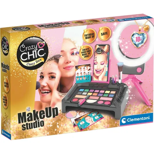 Make-up Artist 18744 - Modernes Make-up Set für kreative Mädchen, mit Ringlichtern und Smartphone-App für personalisierte Videos