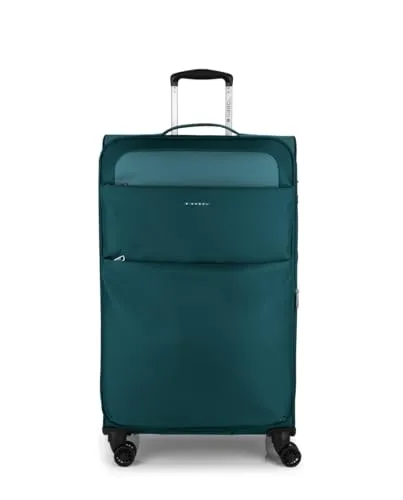 Gabol Cloud 4-Rollen Trolley 79 cm - Grün - Koffer mit 4 Rollen für müheloses Reisen, geräumig und stilvoll, ideal für längere Reisen.