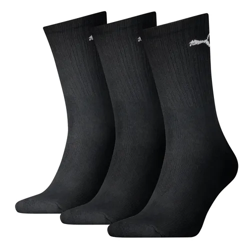 PUMA Unisex Crew-Socken 3-er Pack Gr. 43/46 Strümpfe