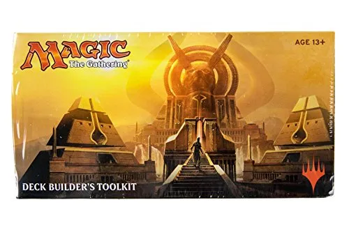 Amonkhet Deck Builder's Toolkit - englisch MtG - Gesellschaftsspiel für Magic the Gathering, idealer Einstieg mit 4 Boostern, 125 Karten und 100 Basic Lands in Full Art für individuelle Decks.