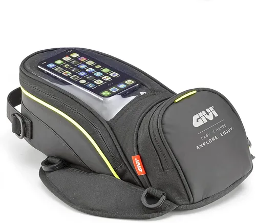 Givi EA138 - Universeller Tankrucksack, schwarz, 6 Liter, robustes Design und hochwertige Verarbeitung für Motorradfahrer