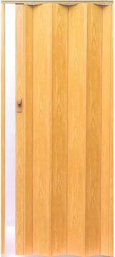 Vivaldi Falttür Schiebetür Eiche Hell, 203 cm Höhe, 86 cm Breite - Falttüren, ideal für platzsparende Lösungen mit einfacher Montage dank teils vormontierter Lieferung. Perfekt für jeden Raum!