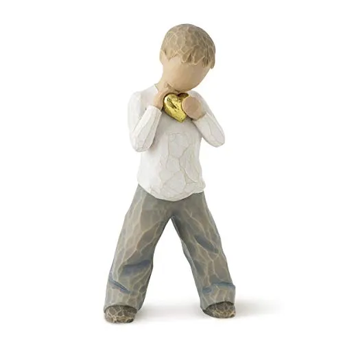 Enesco Willow Tree Heart of Gold Boy Figurine