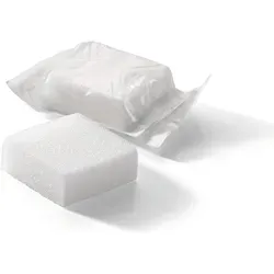 Ligasano Weiß Steril 5x5x2cm - 10 Stück - Arzneimittel, therapeutischer PUR-Schaumverband mit kontrollierter Saugwirkung zur Wundbehandlung und -reinigung, fördert Granulation und Durchblutung.