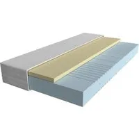 AM Qualitätsmatratzen 7 Zonen Viscoschaum Matratze 90x200 H2 - Made in Germany - Matratzen mit 7-Zonen Hybridschaum für optimale Körperanpassung und druckentlastendem Liegegefühl. OEKO-TEX-zertifiziert, allergikergeeignet und Made in Germany.