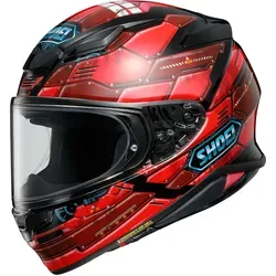 Shoei NXR 2 Fortress TC-1 Integralhelm rot, XS - Motorradhelm mit überragender Sicherheit und Komfort, optimierte Geräuschdämmung und hervorragende Belüftung für ein unvergleichliches Fahrgefühl.